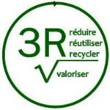 Logo 3R Québec - le portail d`information pour facilement vous débarrasser de vos déchets domestiques et faire réparer, réutiliser, reconditionner ou recycler tout ce que vous voulez!